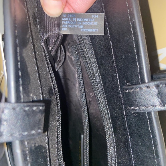 Michael Kors Black Tote Bag with shopping tote NEW - Picture 3 of 7